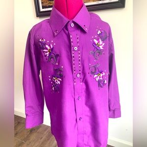 Girl’s Western Long Sleeve Shirt